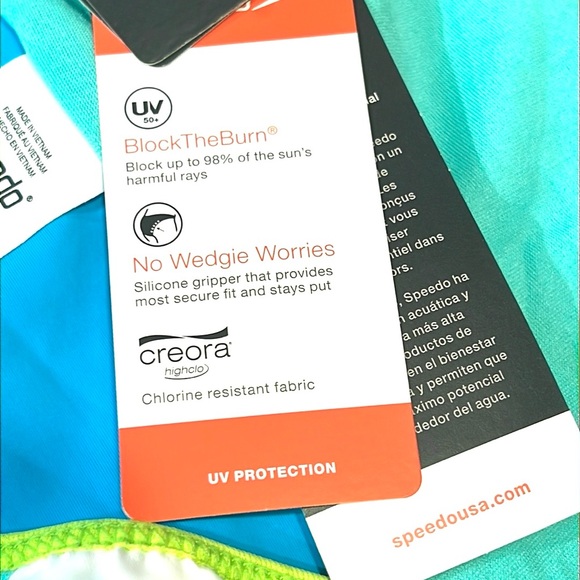 Speedo Heather Splice Tankini Set - Picture 12 of 12